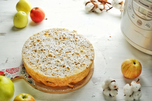 Яблочный пирог в мультиварке: рецепт приготовления