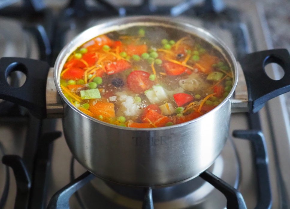 Овощной суп без мяса