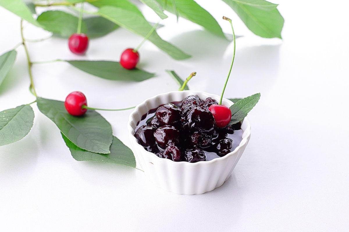 Варенье из вишни с малиной — рецепт с фото пошагово