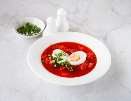 Горячий свекольник — классический рецепт супа пошагово