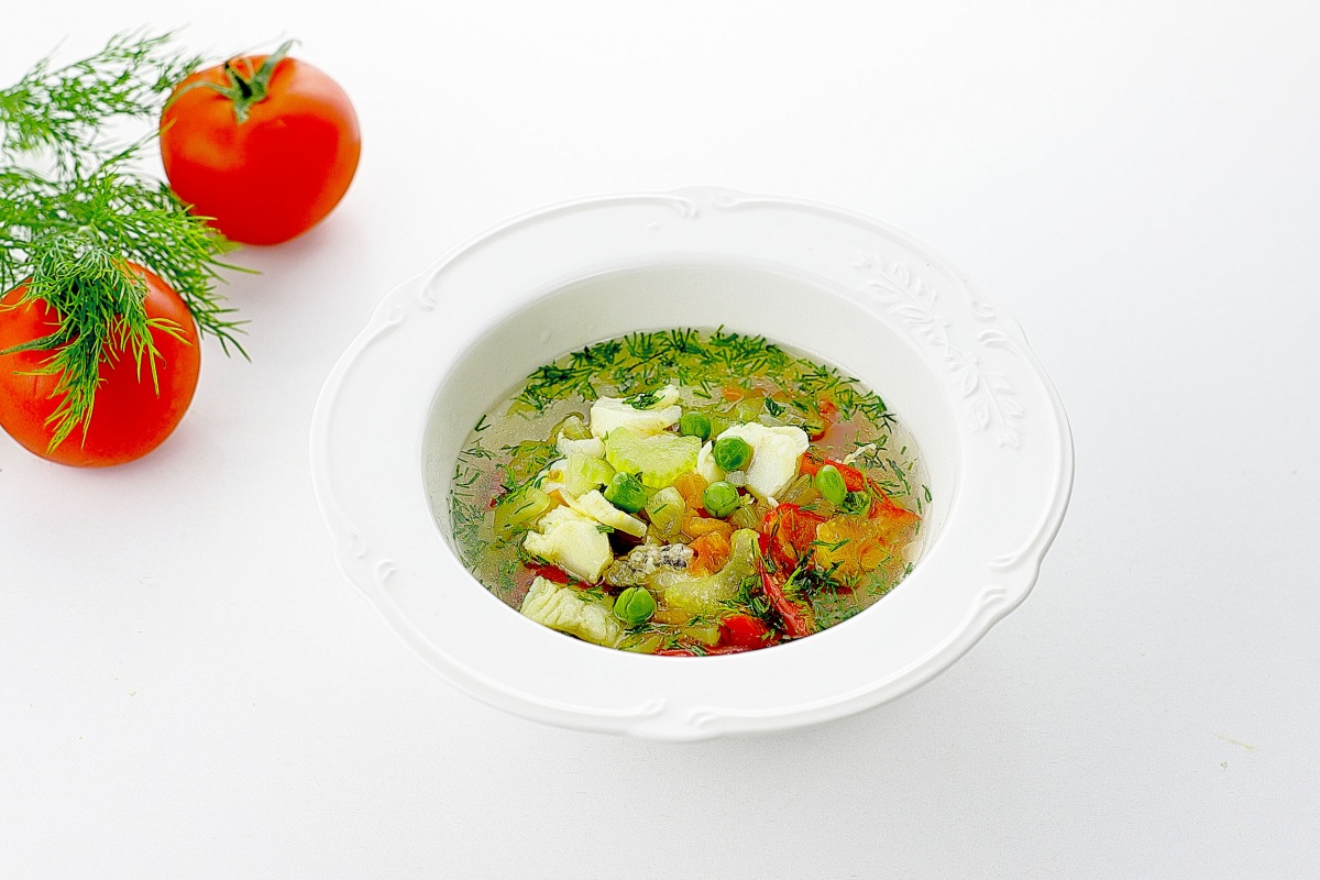 Рыбный суп из минтая с пшеном и картошкой — рецепт с фото пошагово