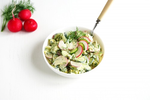 Салат из редиски — 20 простых и вкусных рецептов салатов с редиской