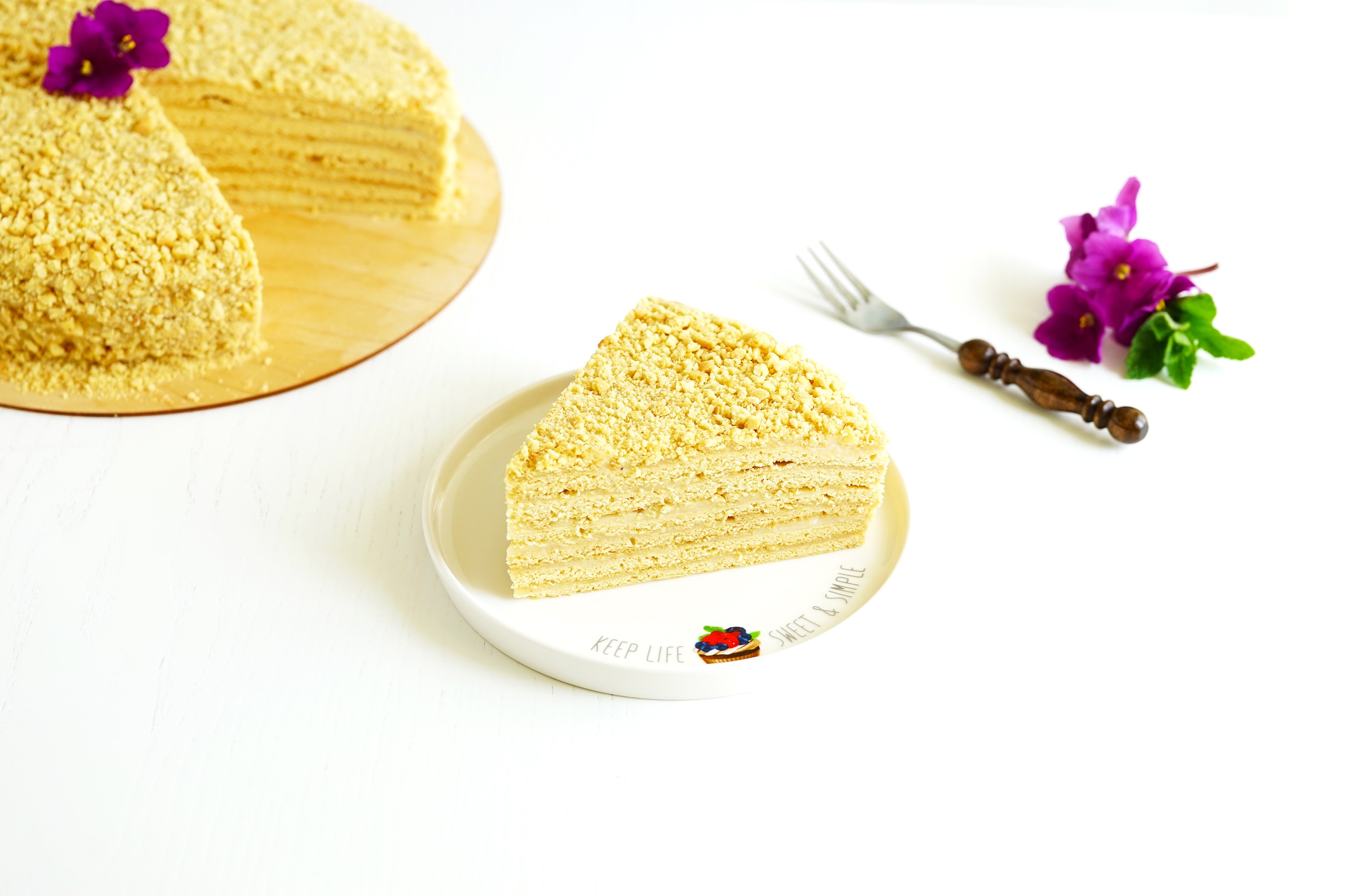 Заварной торт “Карпатка”