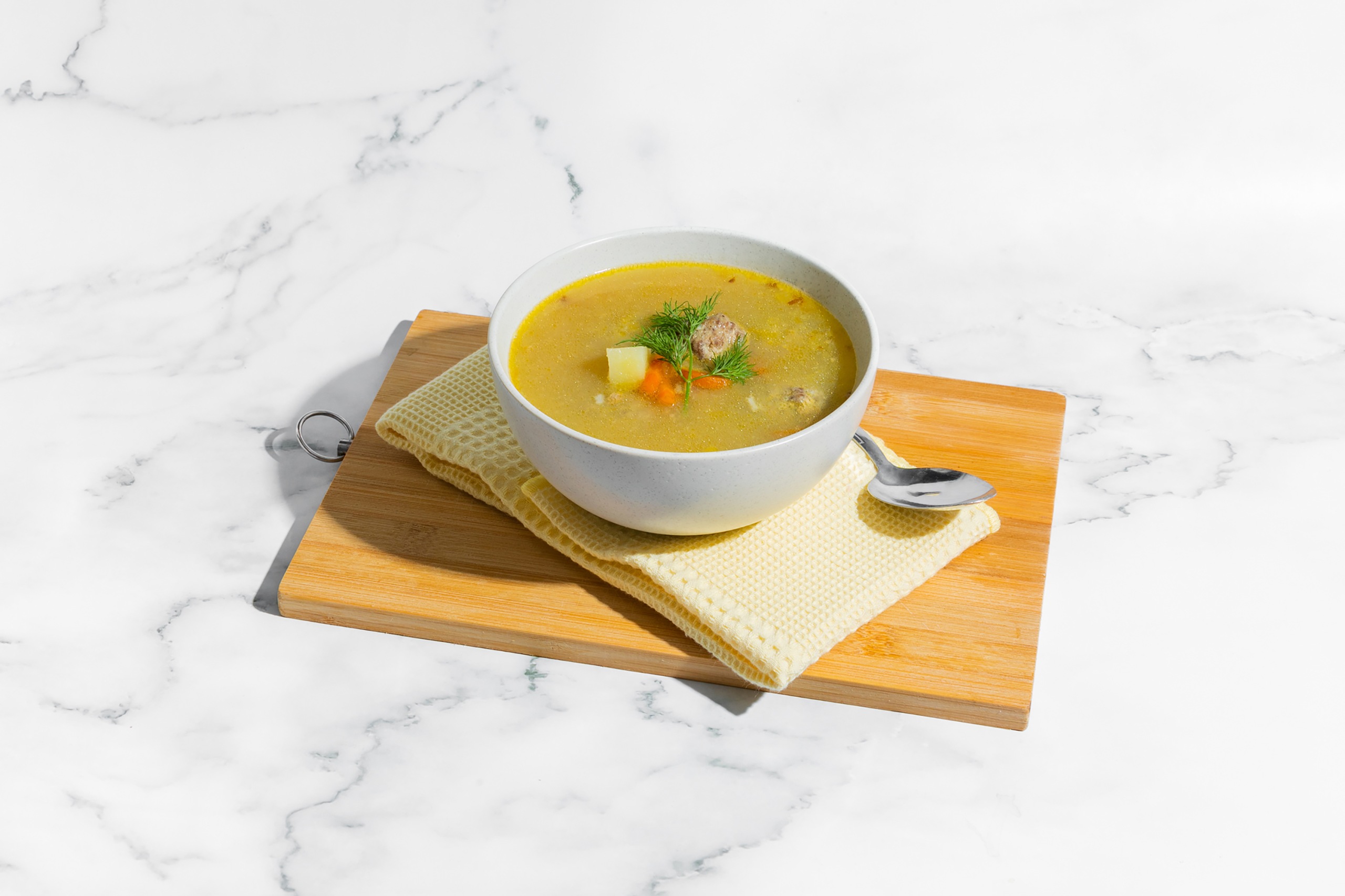Суп с фрикадельками и рисом - пошаговый рецепт с фото на Готовим дома