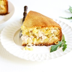 С курицей и картошкой