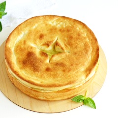 С картошкой на кефире