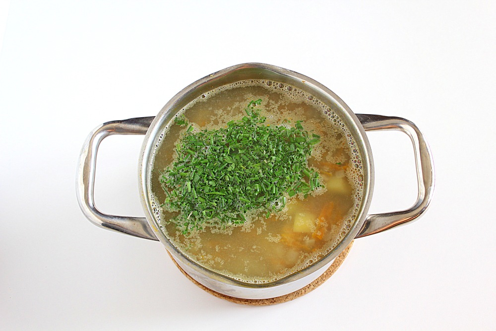 Суп из консервированной скумбрии