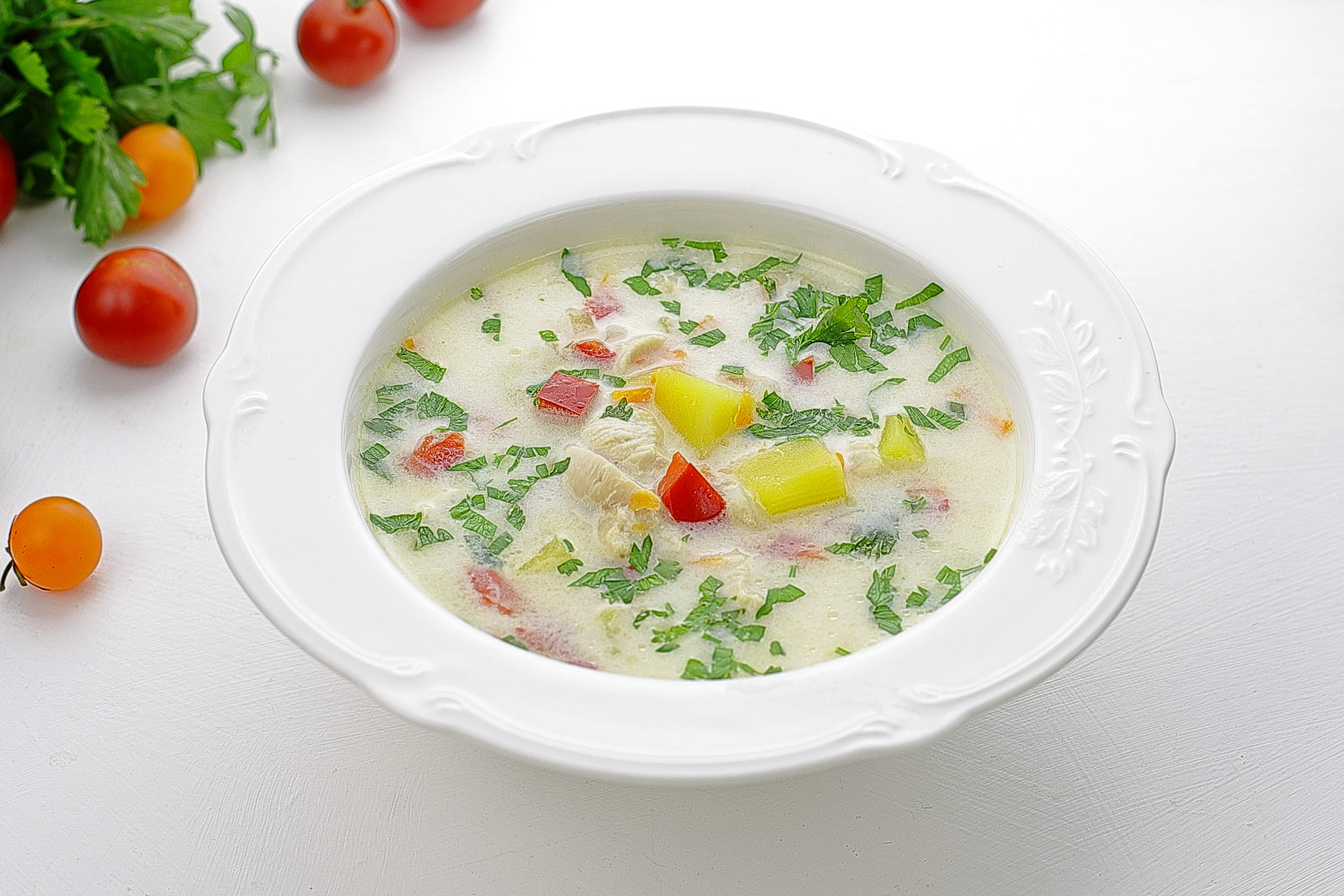 Грибной суп с плавленым сыром. Пошаговый рецепт с фото