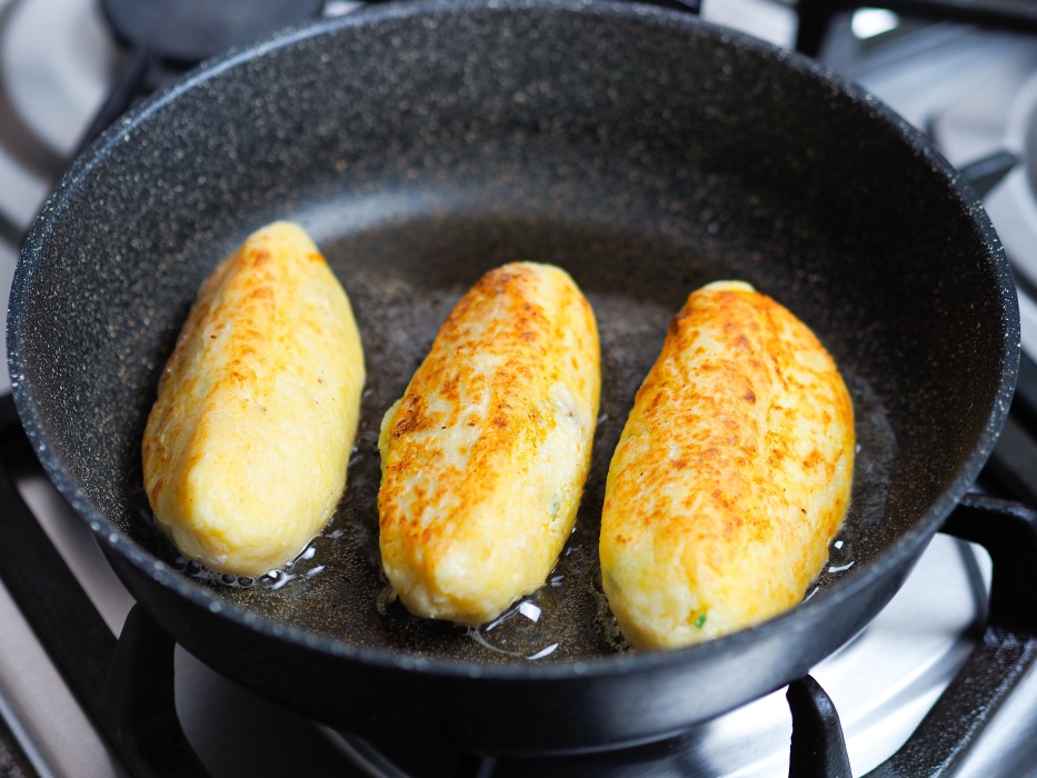 Картофельные зразы с мясным фаршем, рецепты с фото