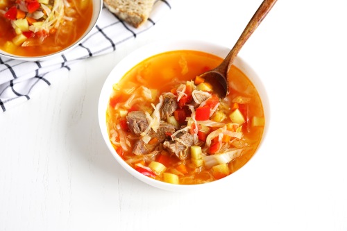 Суп с грибами и мясом - пошаговый рецепт с фото на internat-mednogorsk.ru