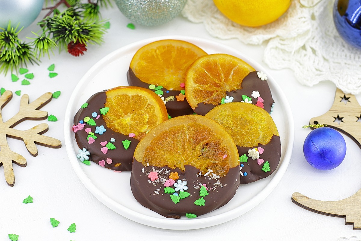 Печеные апельсины