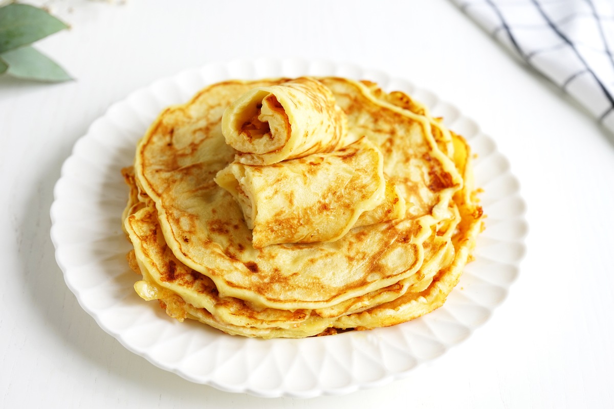 Лепёшка с морковно-сырной начинкой (на сковороде)