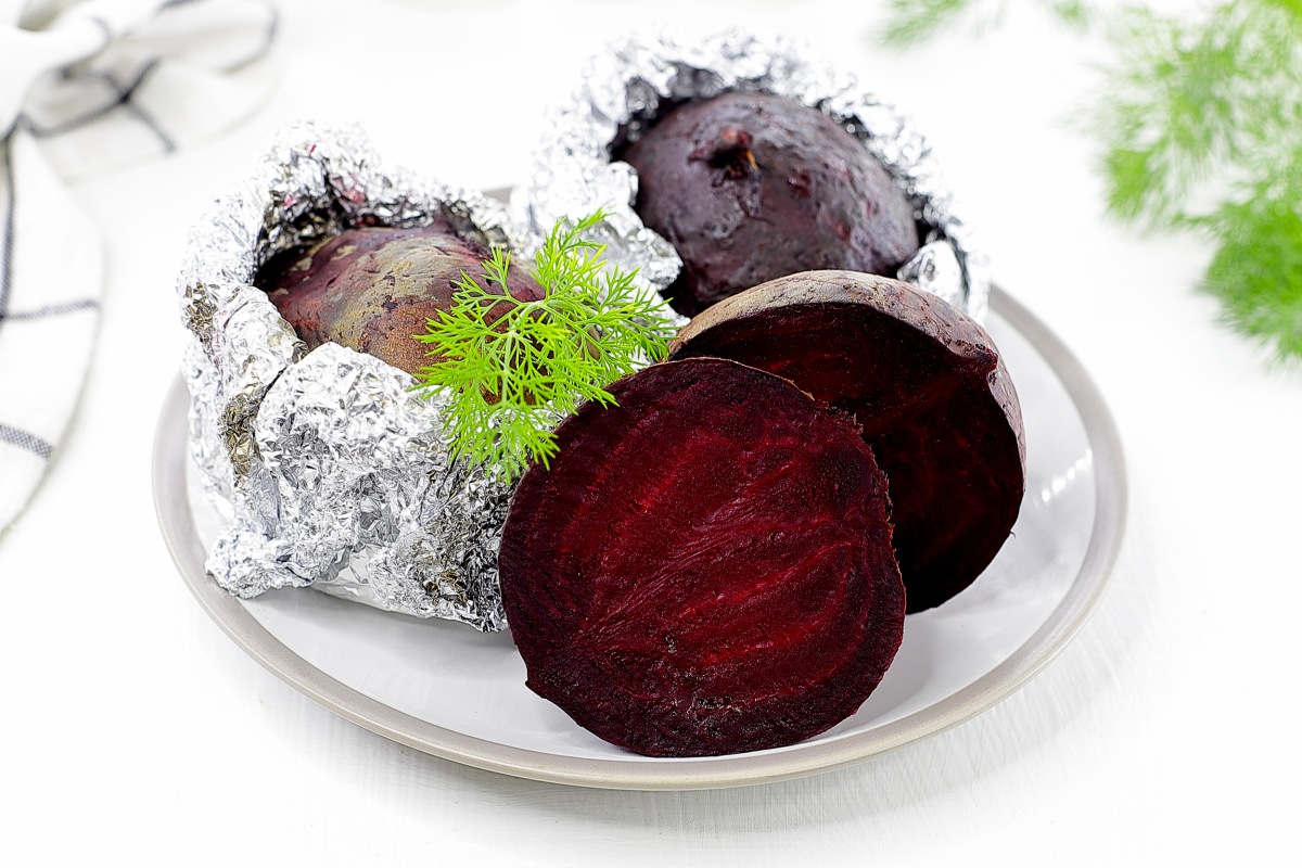 Печень на свекле