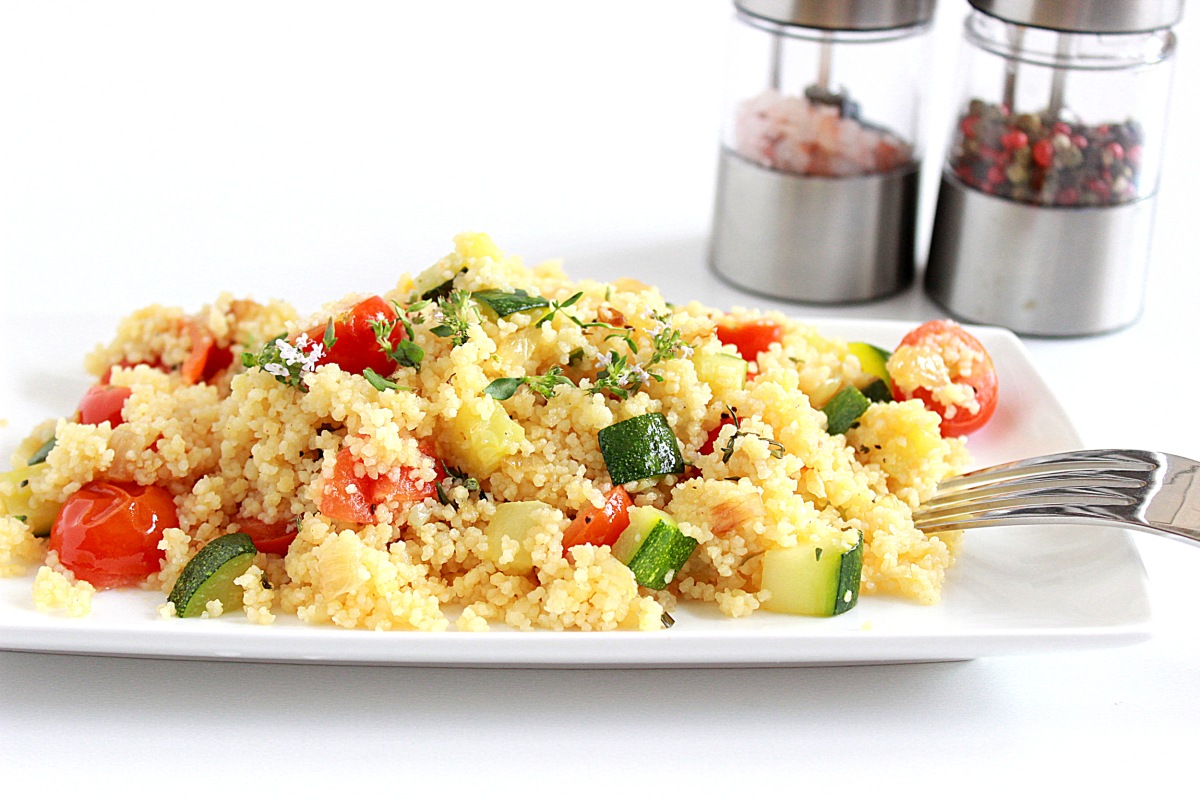 Кускус с овощами