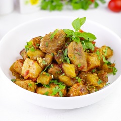 Баклажаны с мясом