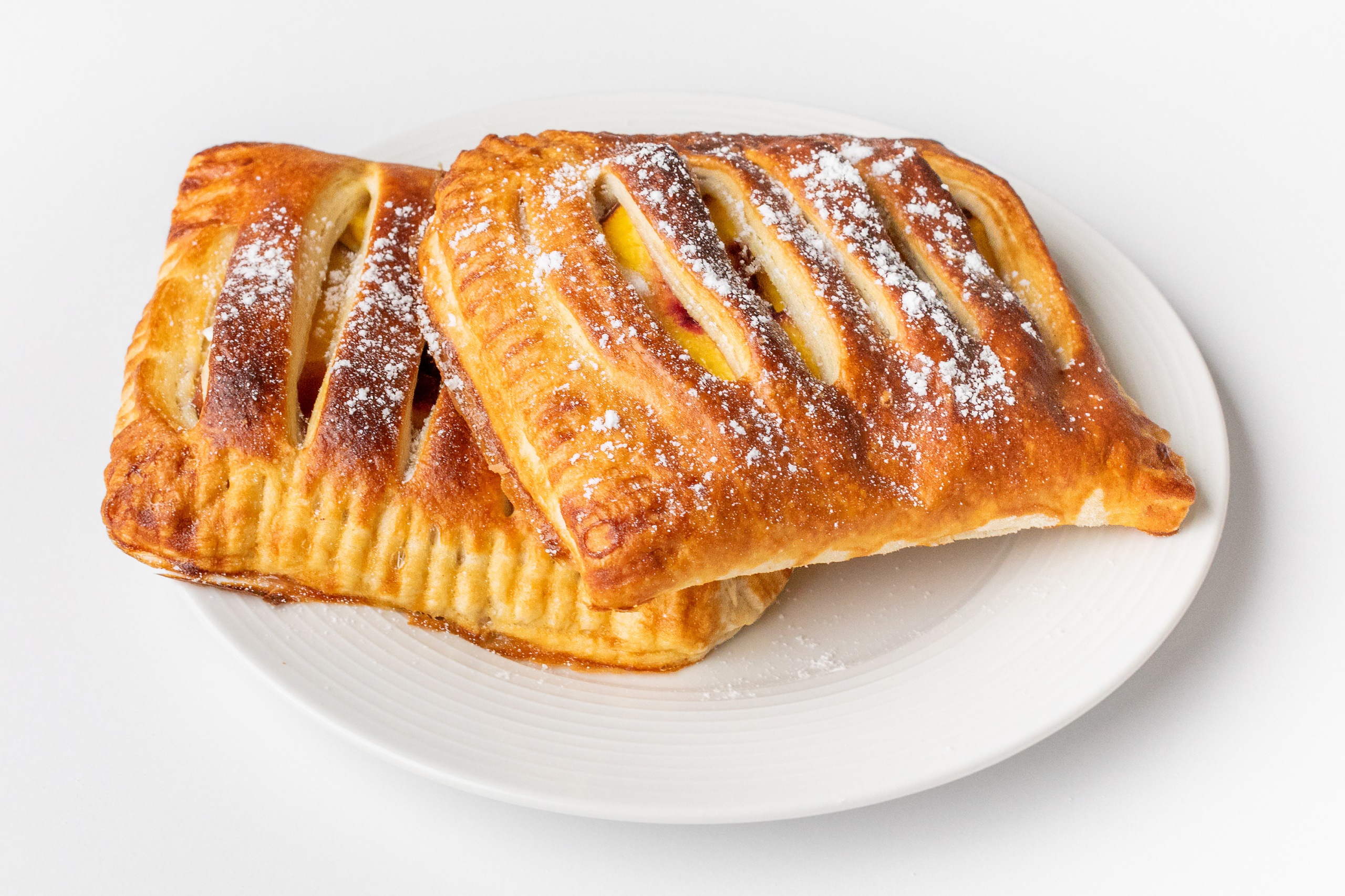 Пирожки-конверты из слоеного теста