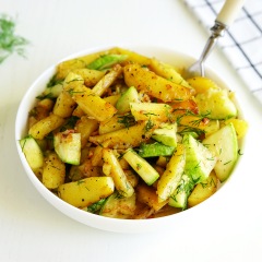 С картошкой