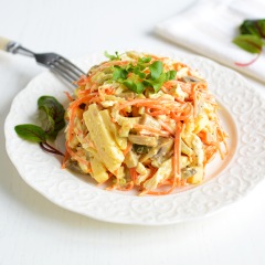 С морковью