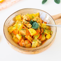 С картошкой