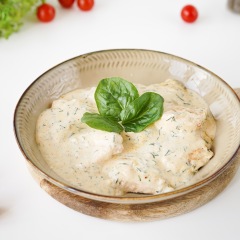 Куриное филе с соусом