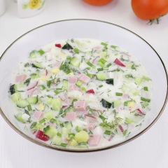 На минералке