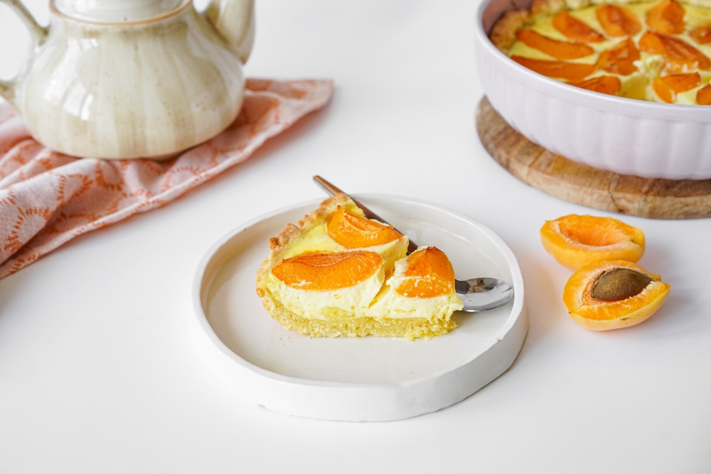Вкусный пирог с абрикосами и сметаной Вкусный пирог с абрикосами и сметаной