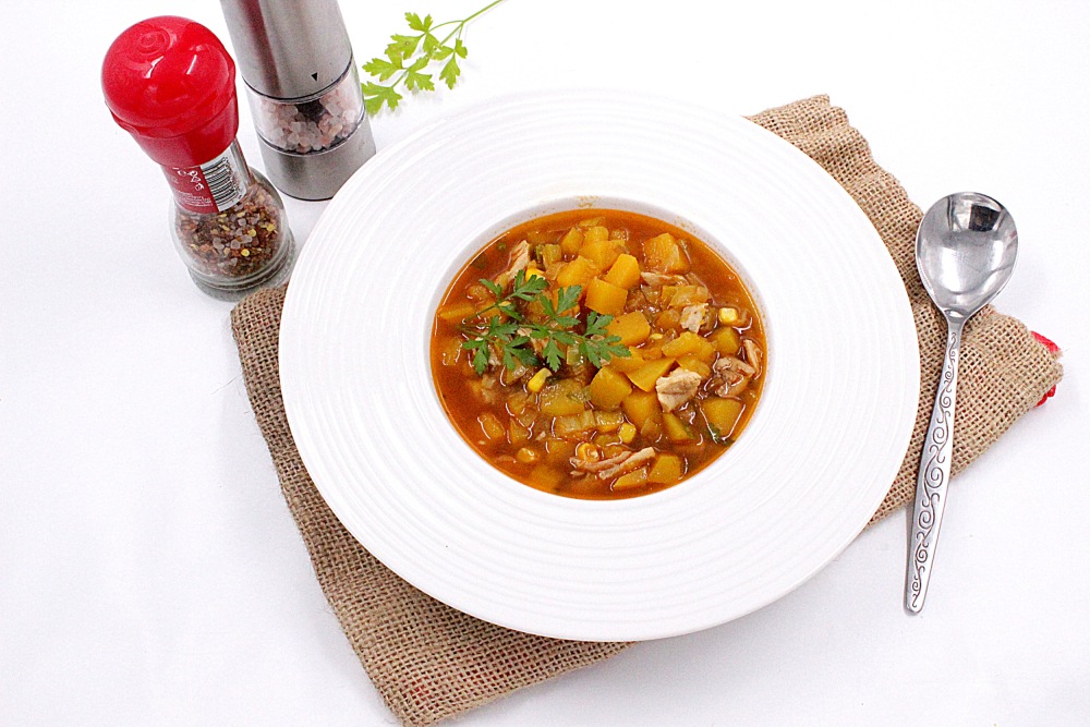Тыквенный суп с курицей: вкусный и простой