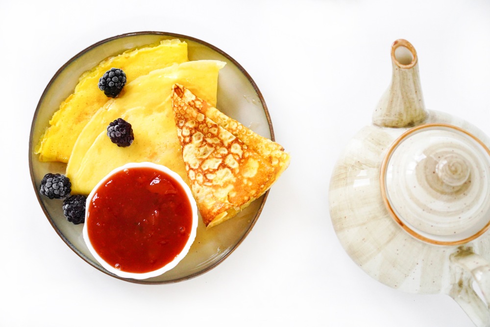 Кето-блинчики без муки и сахара