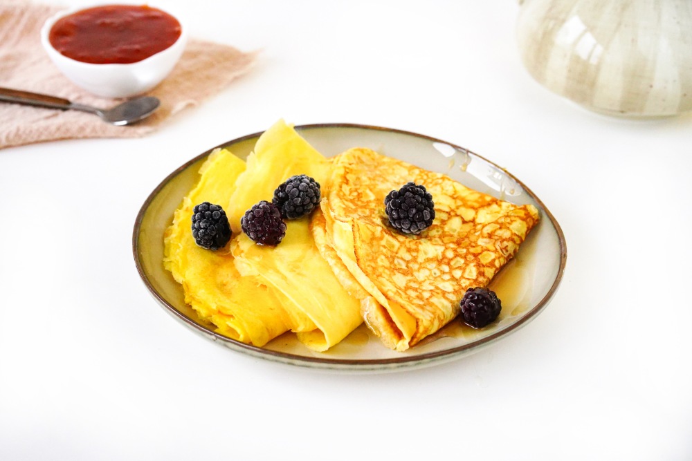 Кето-блинчики без муки и сахара