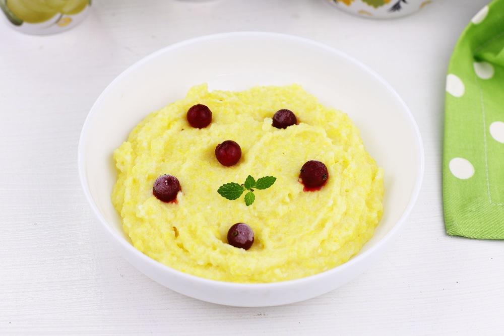 Кукурузная каша в мультиварке на молоке Кукурузная каша в мультиварке на молоке