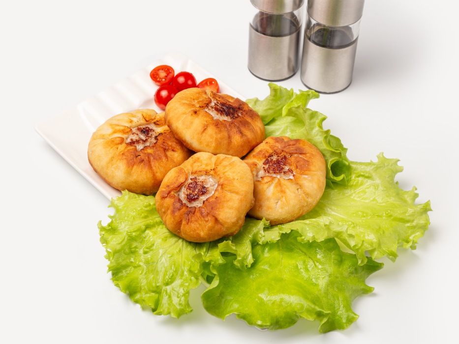 Беляши на кефире на сковороде