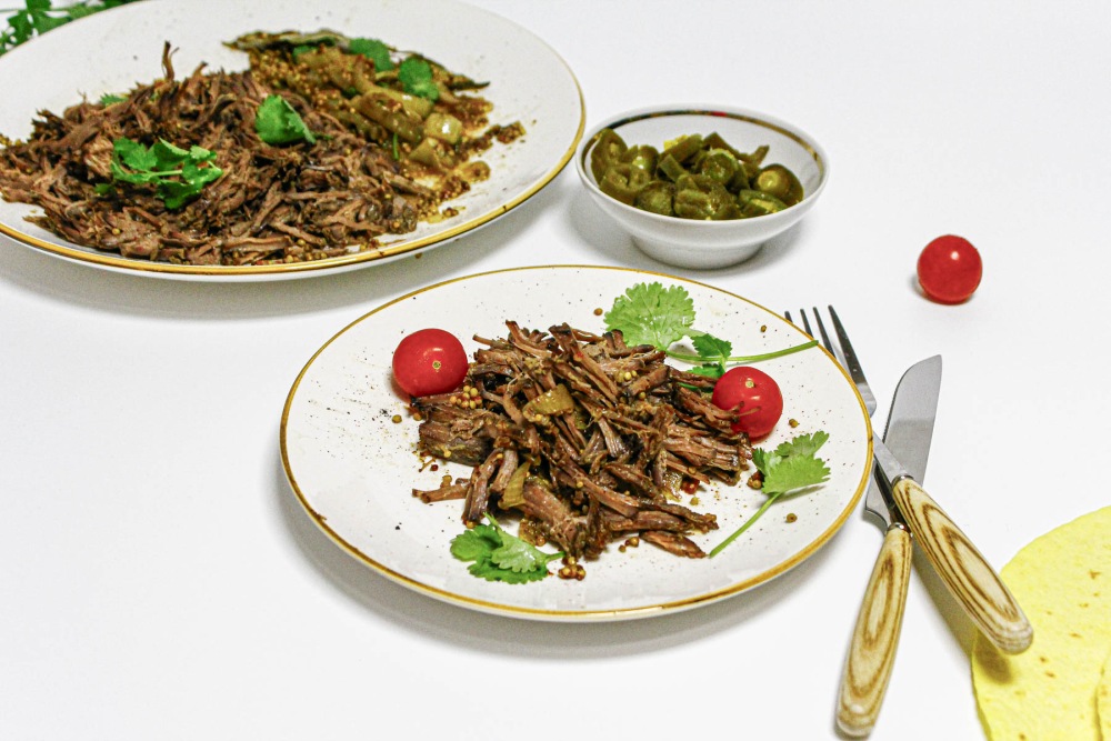 Рваная говядина в духовке