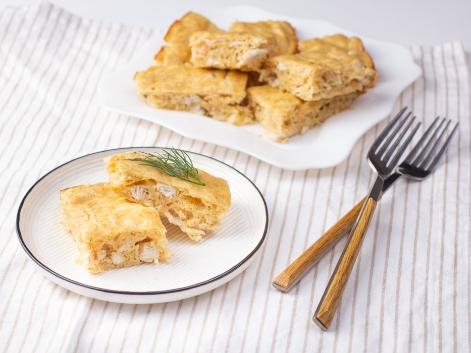 Куриная запеканка в духовке, как в детском саду