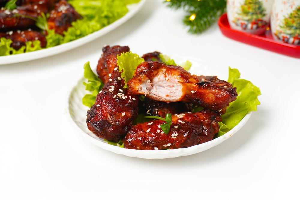 Куриные крылышки в соусе терияки на Новый год