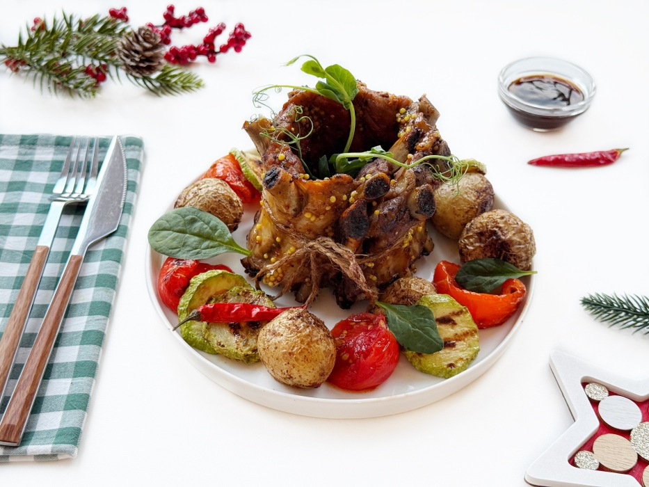 Ребрышки свиные на новогодний стол