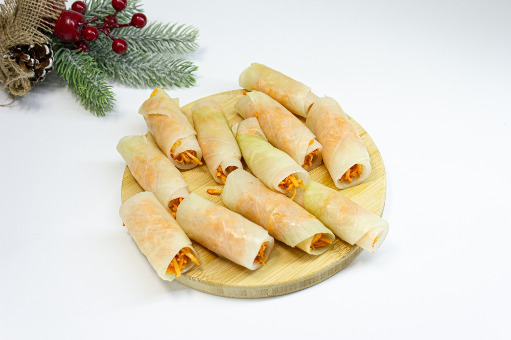 Закусочные капустные рулетики на праздничный стол