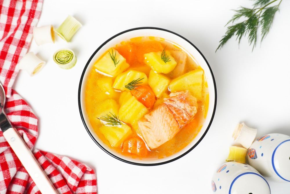 Вкусный рецепт наваристой домашней ухи