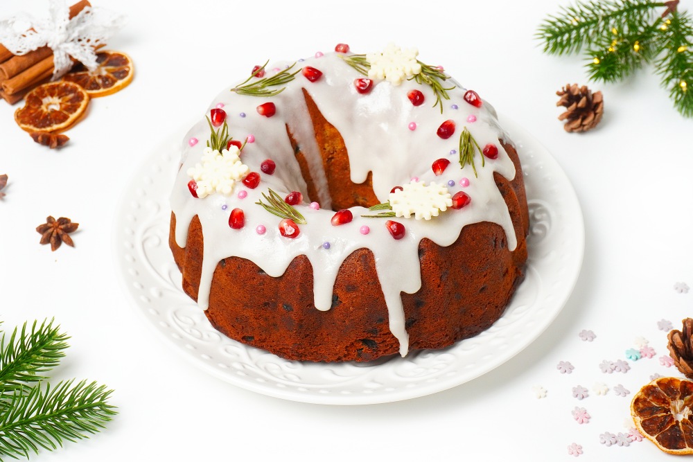 Рождественский пряный кекс