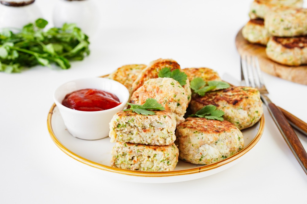 Котлеты из фарша индейки на сковороде