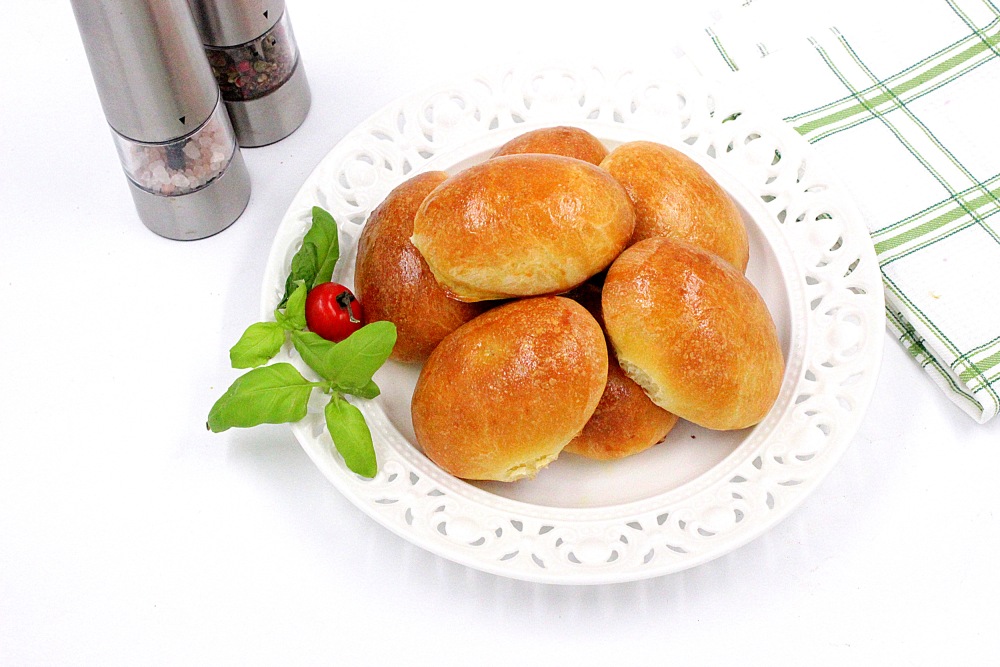 Пирожки с капустой и картошкой в духовке