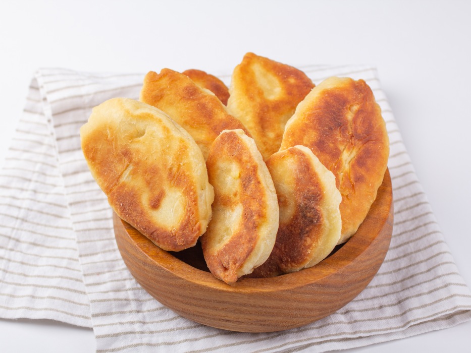 Пирожки с картошкой жареные на кефире