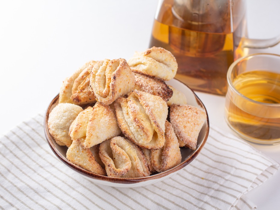 Простое творожное печенье “Поцелуйчики”