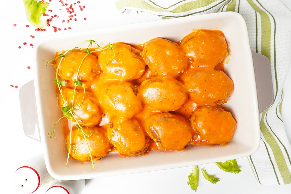 Рецепт гречаников с подливкой на сковороде