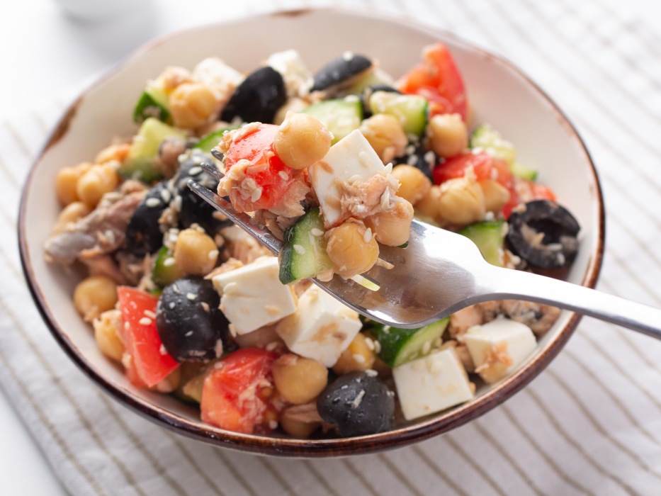 Салат с нутом рецепт простой и вкусный