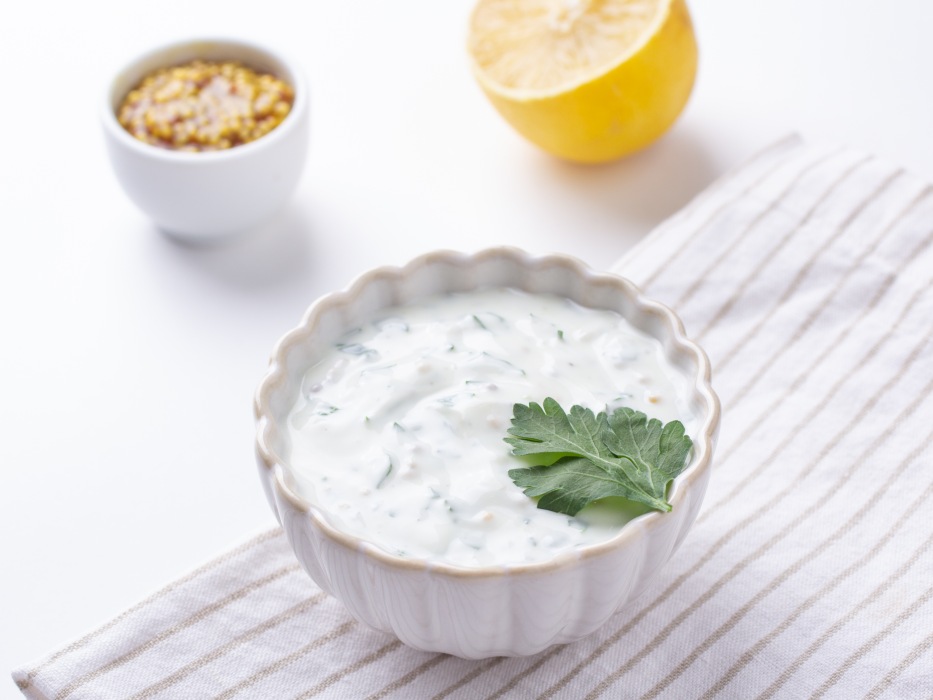 Соус из греческого йогурта для салата