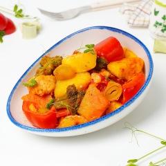 Куриное филе с картошкой
