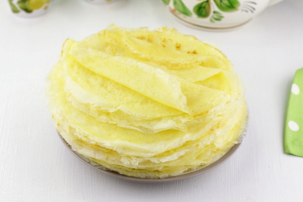 Блины на крахмале без муки