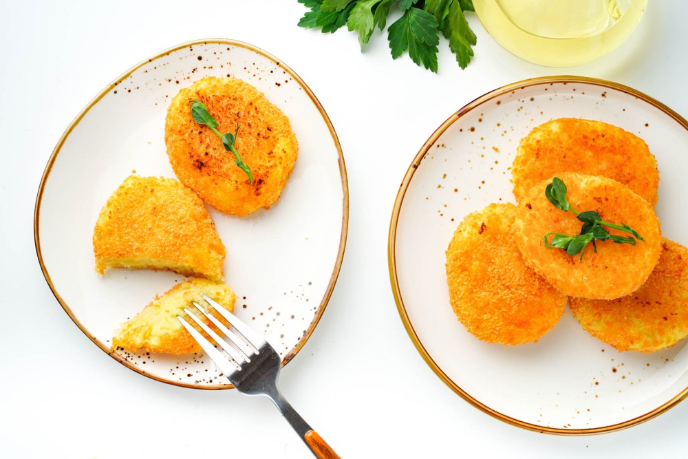 Картофельные котлеты из пюре на сковороде постные