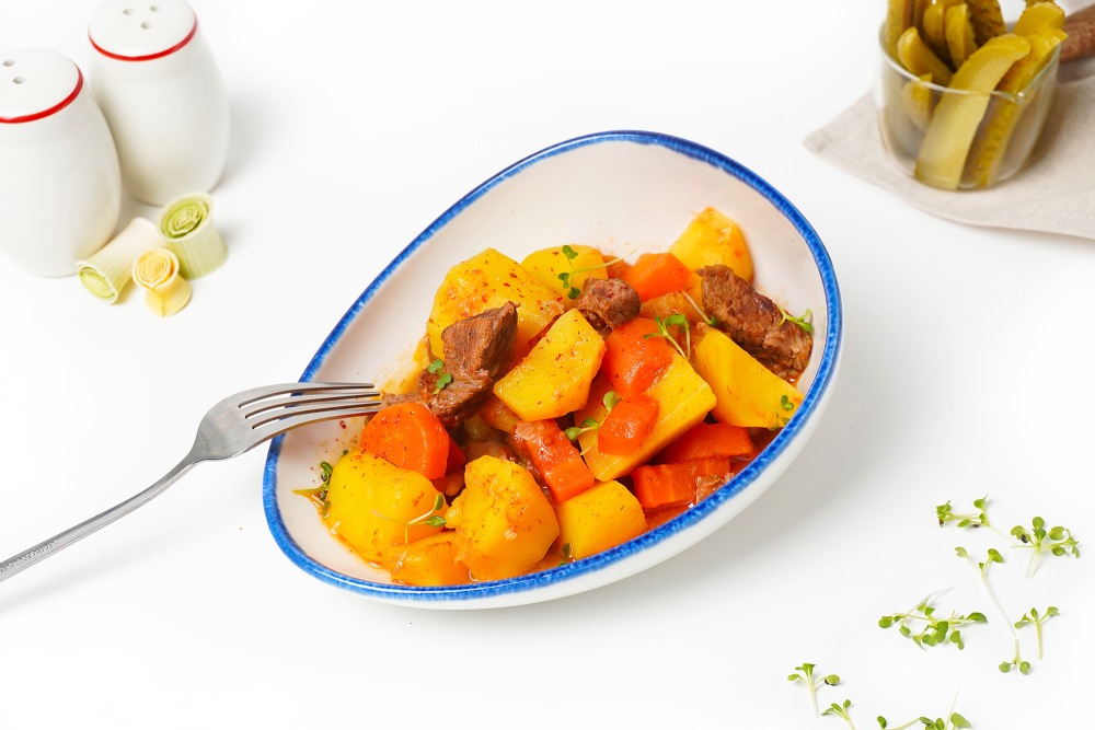 Картошка с мясом классический рецепт