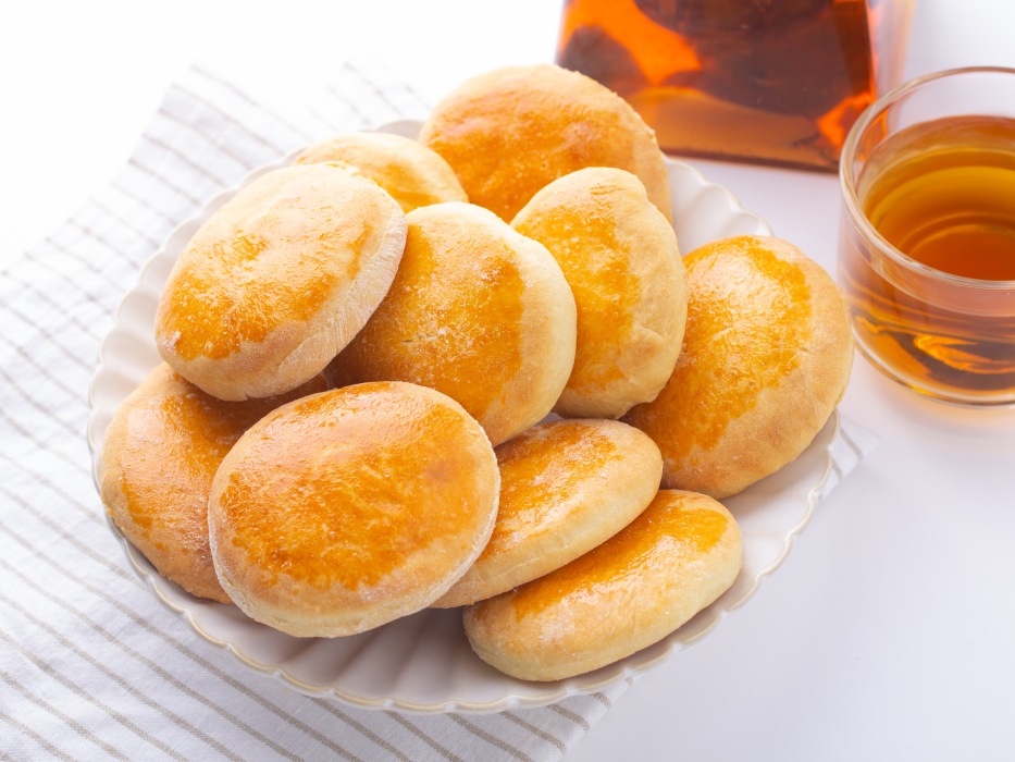 Рецепт коржиков на кефире в духовке